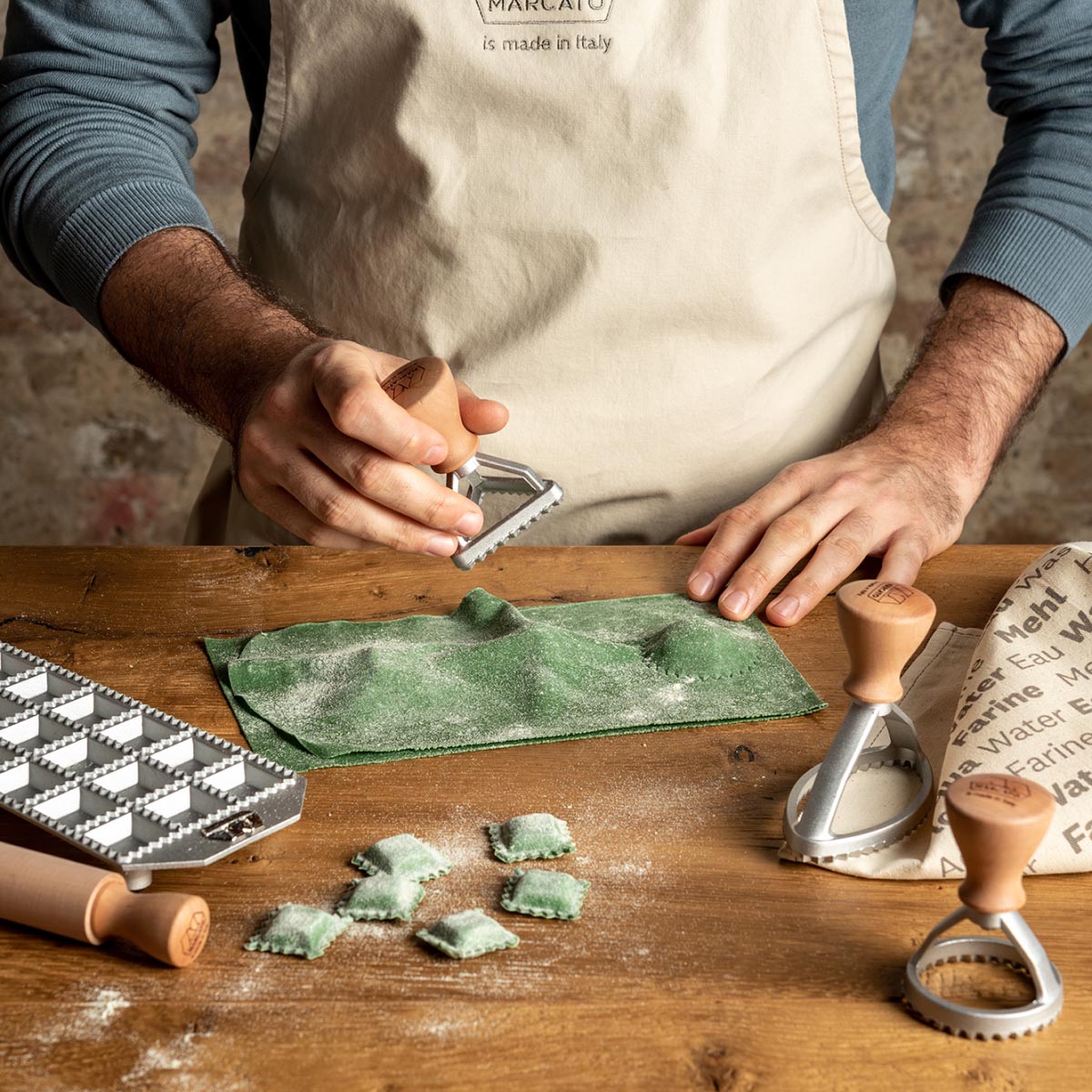 Macchine per la pasta professionali Ravioli Like a Pro Marcato SpA