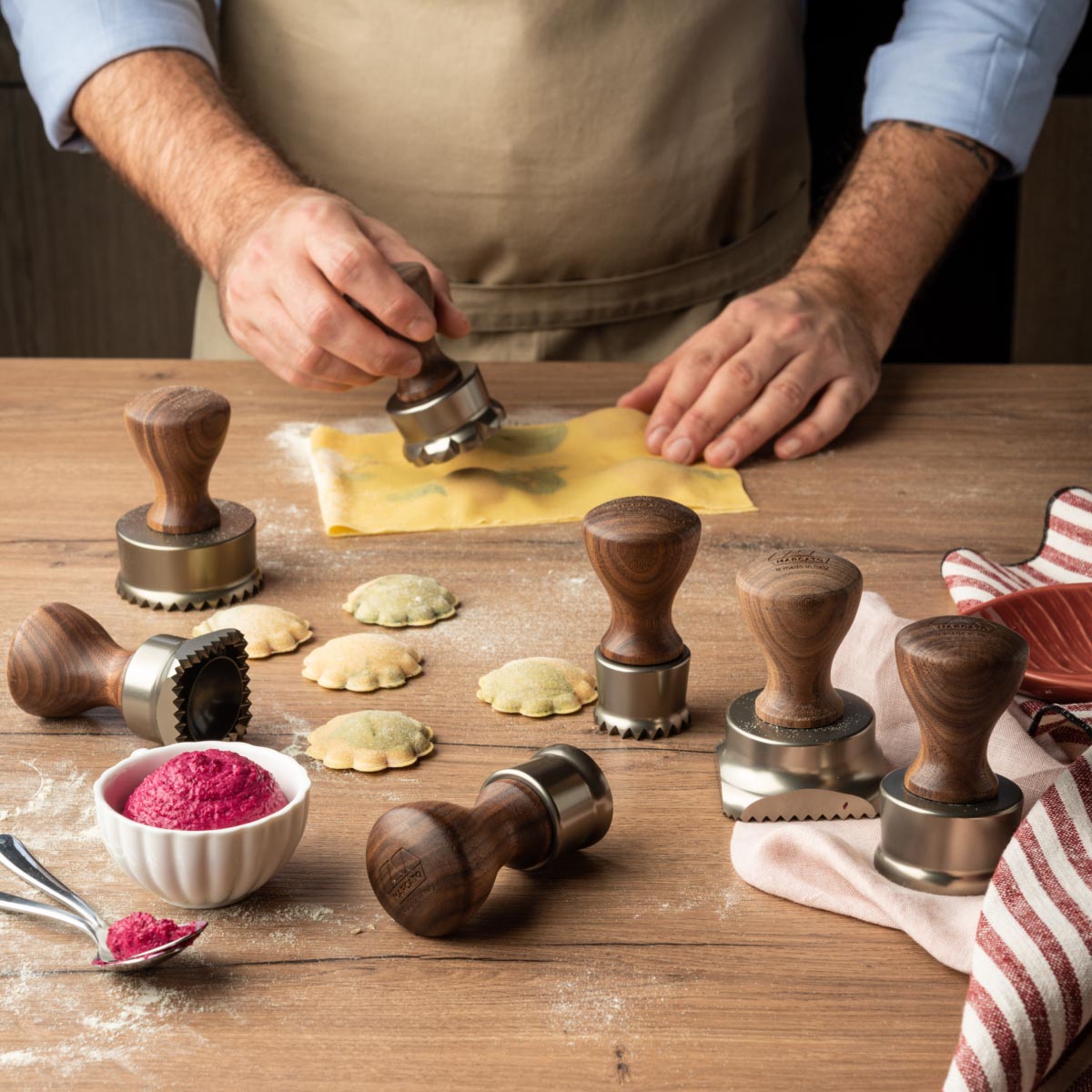 Macchine per la pasta professionali Stampini per ravioli Marcato SpA