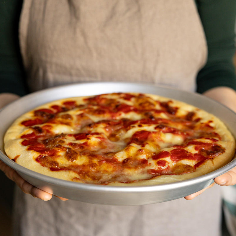 Conical pizza tray