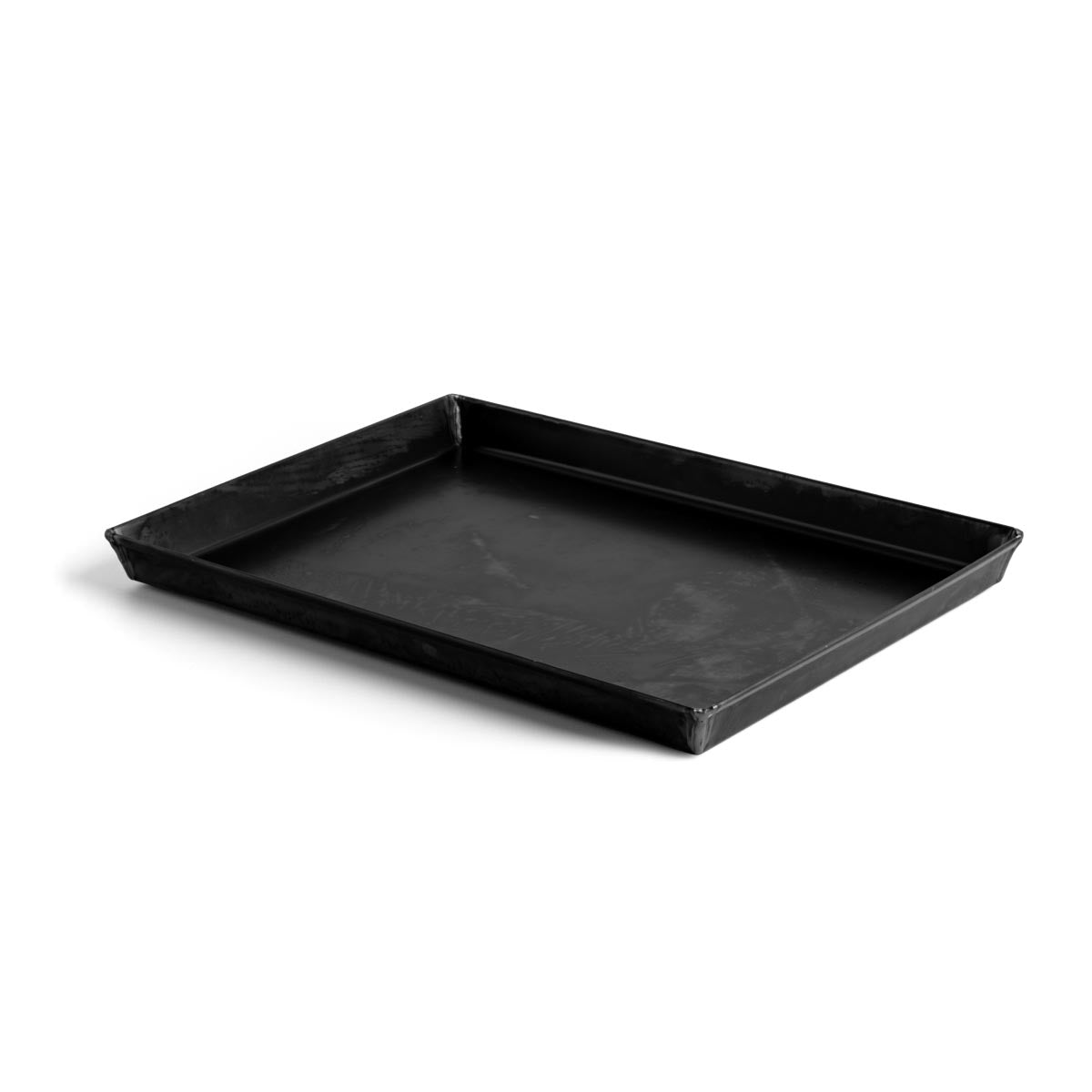 Blue iron tray