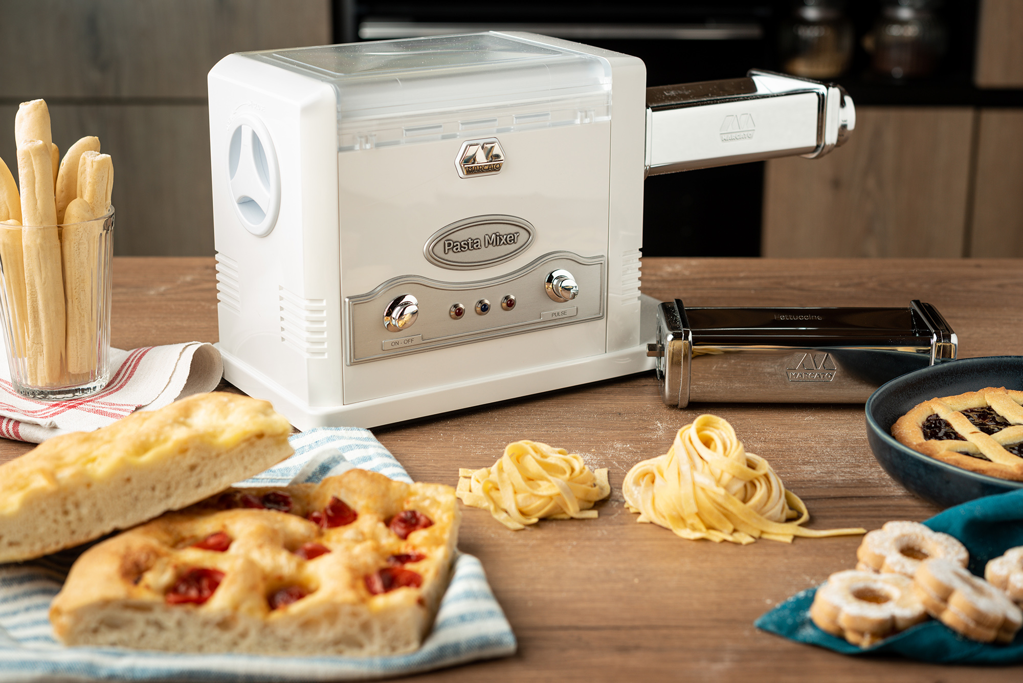 Marcato las máquinas para hacer pasta italianas